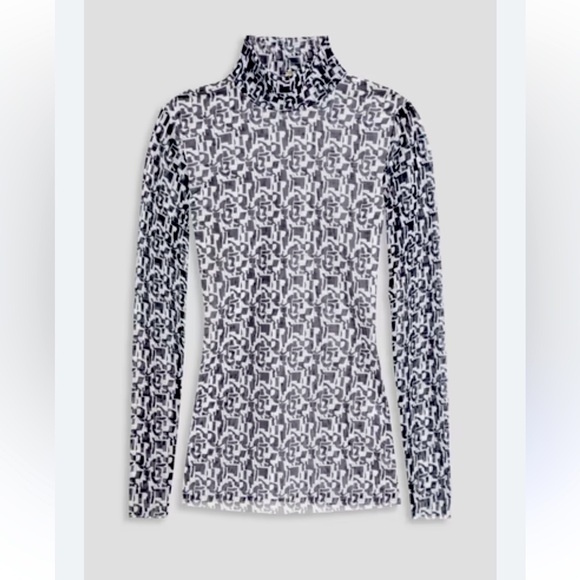 Elegant Monochrome Women's Blouse - Picture 1 of 2